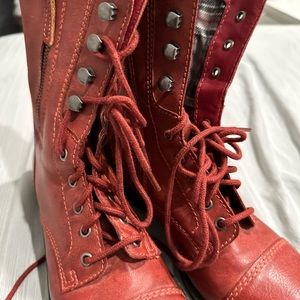 Cute Pair of Red Boots